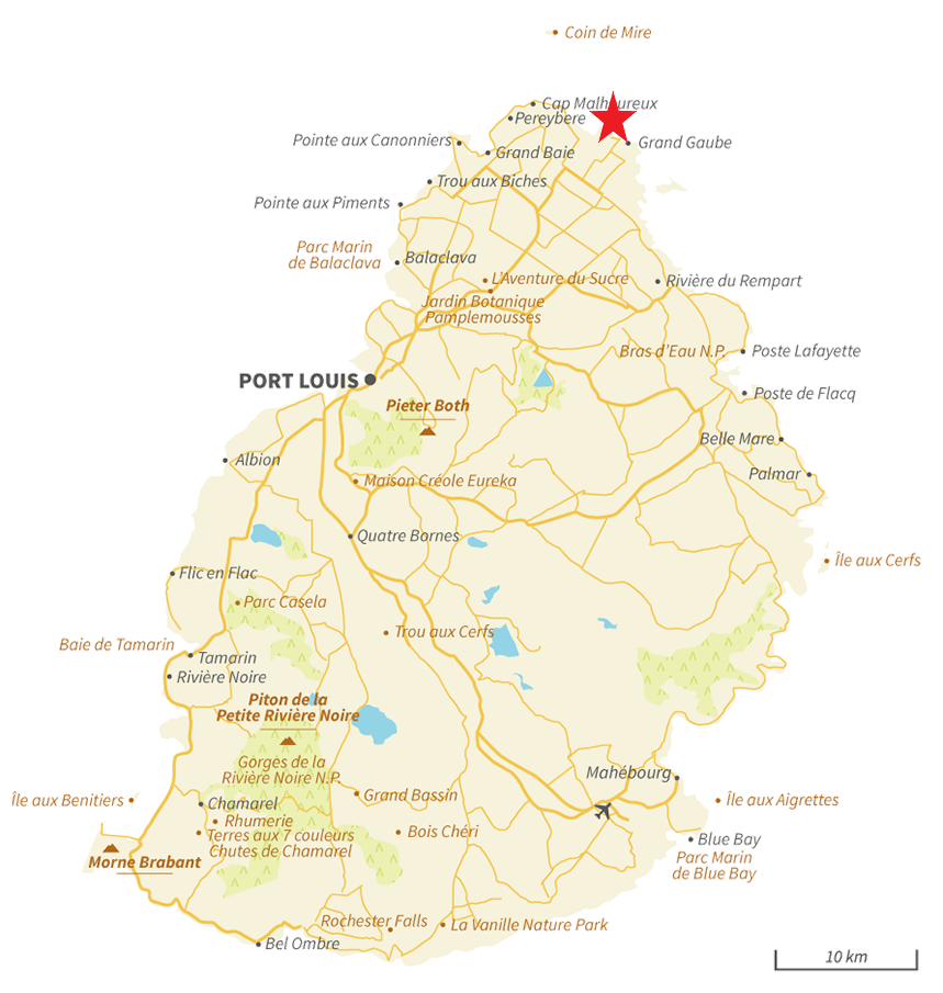 Indalo_Carte_Maurice_LUX Grand Gaube Indalo_Carte_Maurice_LUX Grand Gaube