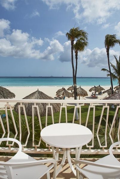 Indalo_Aruba_Divi_Chambre Vue Mer balcon